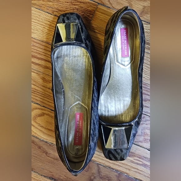 Isaac Misrahi leopard pump 9 - Picture 5 of 12